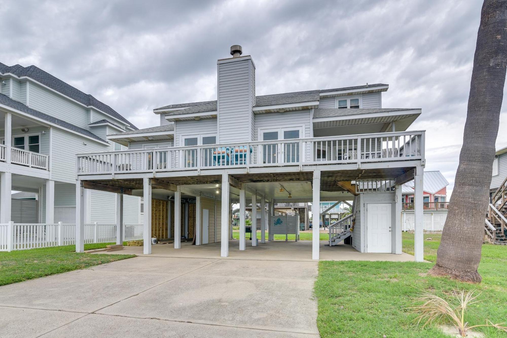 Pet-Friendly Terramar Beach Haven With Pool Access กาลเวสตัน ภายนอก รูปภาพ